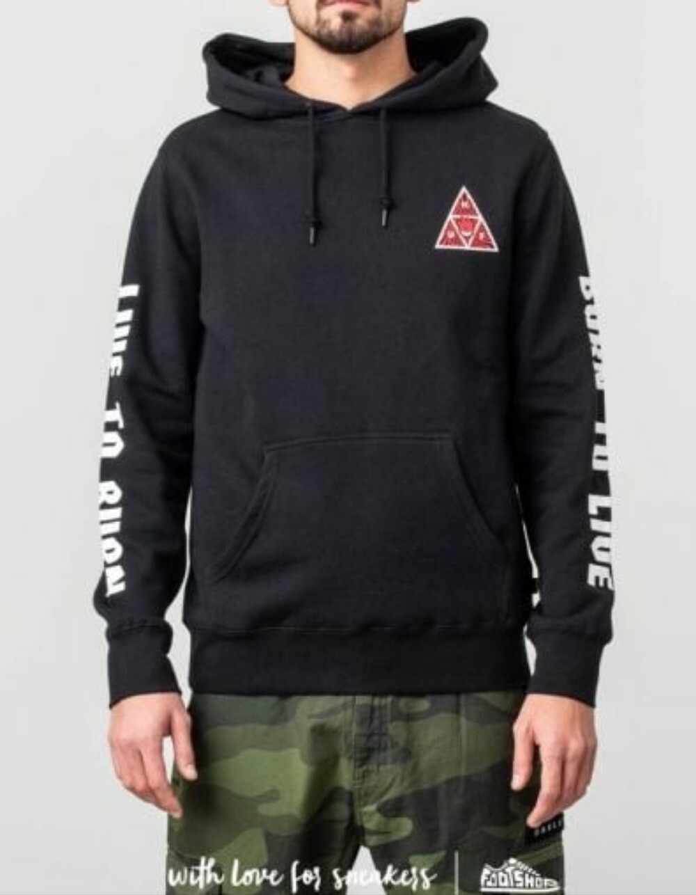 HUF X Spitfire Mens Hoodie Sweater